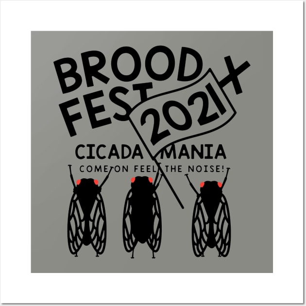 Brood X Fest 2021 Wall Art by Vercan